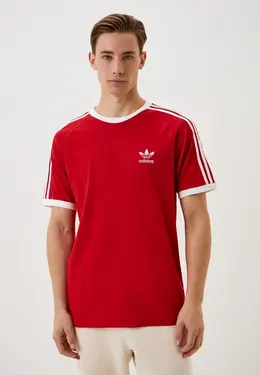 adidas Originals: Красная футболка 