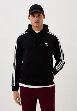 adidas Originals: Чёрная толстовка 