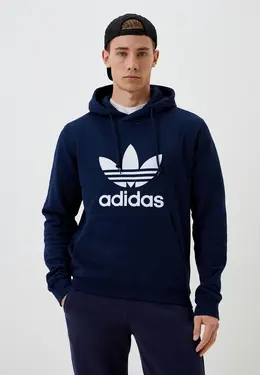 adidas Originals: Синяя толстовка 