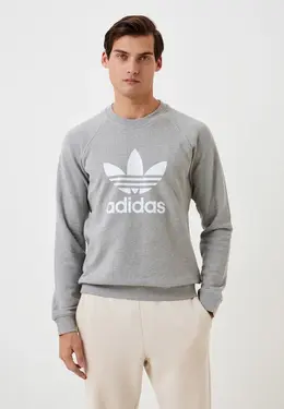 adidas Originals: Серый свитшот 