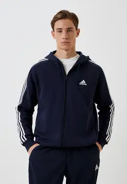 adidas: Синяя толстовка