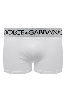 Dolce & Gabbana: Белые трусы 