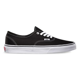 Vans: Чёрные кеды  Authentic