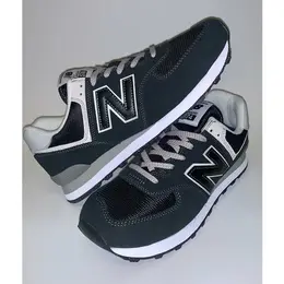 New Balance: Чёрные кроссовки  574
