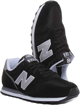 New Balance: Чёрные кроссовки 373