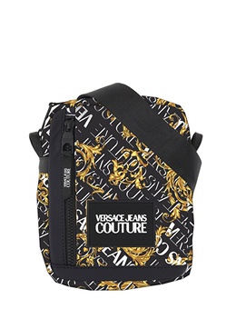 Versace Jeans Couture: Чёрная сумка 