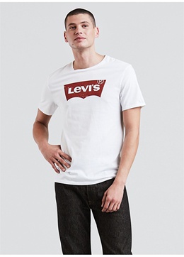 Levis: Белая футболка 