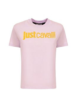 Just Cavalli: Белая футболка 