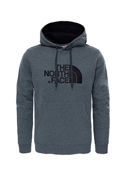 The North Face: Серая толстовка 