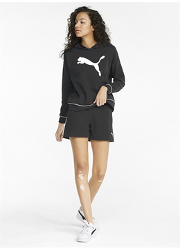 PUMA: Чёрная толстовка 