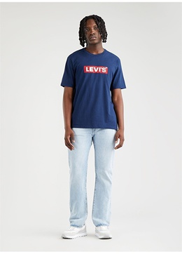 Levis: Синяя футболка 