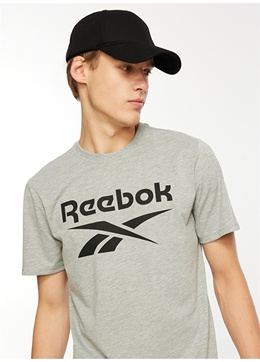 Reebok: Серая футболка 