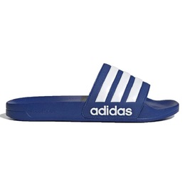 Adidas: Синие шлёпанцы