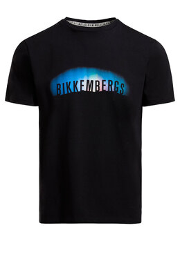 BIKKEMBERGS: Чёрная футболка 