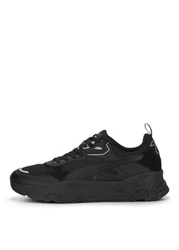 PUMA: Чёрные кроссовки 