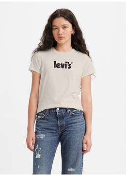 Levis: Бежевая футболка 