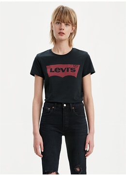 Levis: Чёрная футболка 