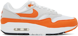 Nike: Оранжевые кроссовки  Air Max 1