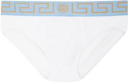 Versace Underwear: Белые трусы