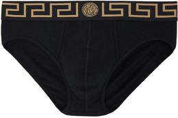 Versace Underwear: Чёрные трусы 