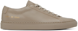 Common Projects: Коричневые кроссовки  Achilles