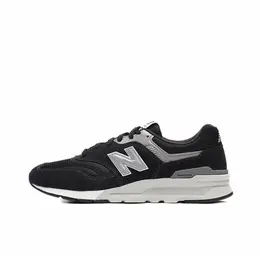 New Balance: Чёрные кроссовки 