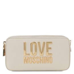 Love Moschino: Светлый клатч