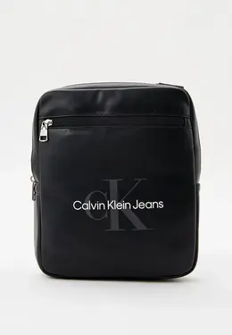 Calvin Klein Jeans: Чёрная сумка 