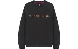 Tommy Hilfiger: Чёрная толстовка 