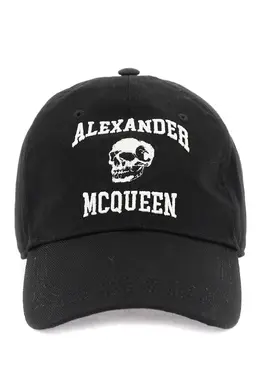 Alexander mcqueen: Чёрная кепка 