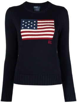 Polo Ralph Lauren: Свитер с принтом 