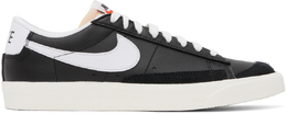 Nike: Чёрные кроссовки Blazer Low 77