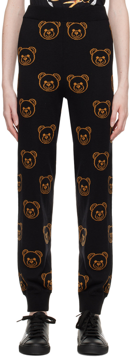 Moschino: Чёрные брюки  Teddy Bear