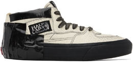 Vans: Белые кроссовки Half Cab