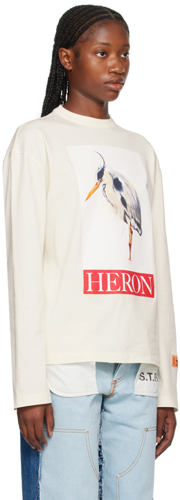 Heron Preston: Белая футболка  Heron