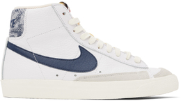 Nike: Тёмные кроссовки Blazer Mid 77