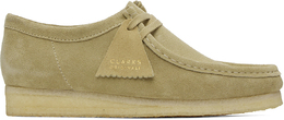 Clarks Originals: Бежевые туфли