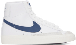 Nike: Синие кроссовки  Blazer Mid 77