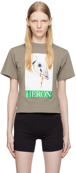 Heron Preston: Серая футболка 