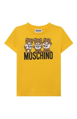 Moschino: Хлопковая футболка 