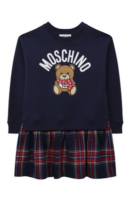 Moschino: Хлопковое платье 