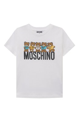 Moschino: Хлопковая футболка 