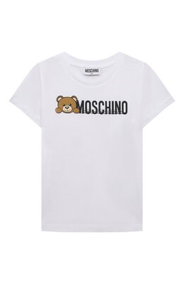 Moschino: Хлопковая футболка 