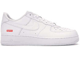 Nike: Белые кроссовки Air Force 1 Low