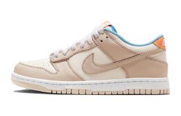 Nike: Белые кроссовки  Dunk Low