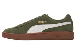 PUMA: Зелёные кроссовки  Smash V2