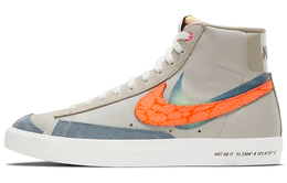 Nike: Серые кроссовки  Blazer Mid 77 Vintage