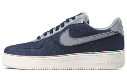 Nike: Тёмные кроссовки Air Force 1 Low