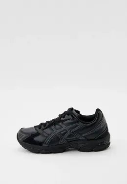 ASICS: Чёрные кроссовки 