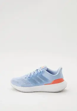 adidas: Голубые кроссовки 